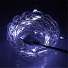 BUYERTIME USB String Lights 5M/16.4ft 50 LEDs, USB Powered Silver