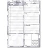 A5 Daily Planner 50 Sheet Note Pad with Schedule, Priority,