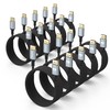 MOSIMLI DisplayPort Cables 1.4 6FT 10-Pack, 32.4Gbps DP Cable, 8K@60Hz/4K@120Hz/2K@240Hz,
