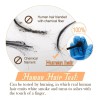 Easyouth Extensiones Cabello Humano 20pz Negro 16in 40gr