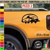 Pimastickerslab Set mit 2 Aufklebern 4 x 4 Off Road