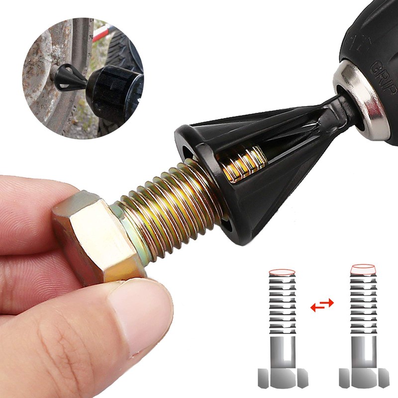 QIUUE 2 Pcs Remove Burr Tools Stainless Steel Deburring Tool