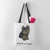 CafePress Good Yorkie Polyester Tote Bag 16"x16"