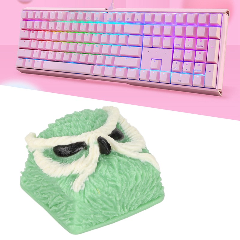Custom Keycap Hand Carved Owl Pattern OEM R4 Gaming Resin