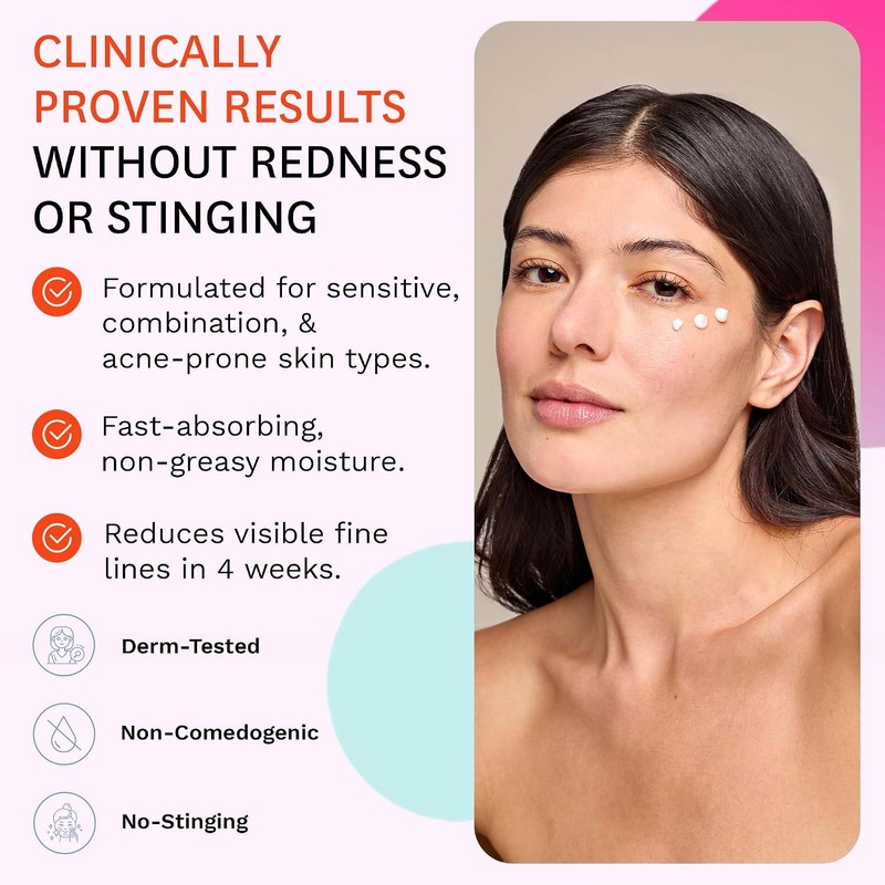 Fig.1 Crema para ojos Pro-Retinol para mujeres, 0,5 fl oz
