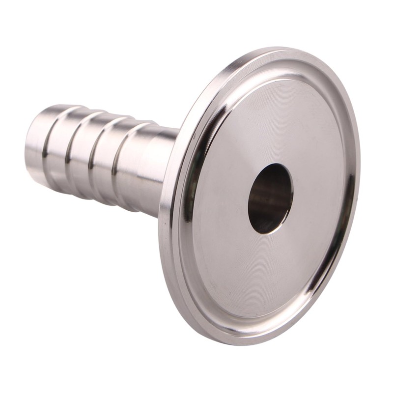 DERNORD 2 Pack 1.5" Tri Clamp to 5/8" Hose Barbed