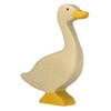Holztiger Standing Goose Wooden Figure