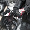 Motowolf Guantes de Motocicleta Premium, Dedo Completo con Pantalla Tctil,