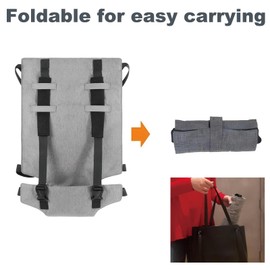 Adjustable Portable Travel High Chair, Toddler High Chair, Removable Seats, Washable Feeding Safety Seat, Fold-Flat Storage Portable Baby Feeding Seat for Trave, Home, Restaurants, Shopping