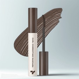 Tony Moly Eye Tone Curl Correcting Mascara 7.5g, 02 Muted Brown, 1 unit / 토니모리 아이톤 컬 코렉팅 마스카라 7.5g, 02 뮤트브라운, 1개