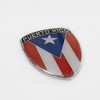 Amazing Puerto Rico PR Show Quality Metal Decorative Emblem Decal Ornament 2.5" tall