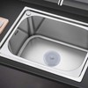 Vaincre 2PCS Bathtub Drain Stopper - 5" Silicone Kitchen Bathroom