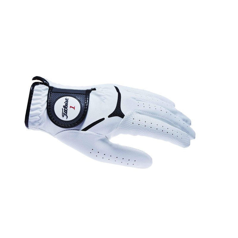 TITLEIST Men's TG39 Golf Gloves, White, 9.4 inches (24 cm),