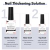 Makartt Makartt 3Pcs Builder Nail Gel with Top and Base