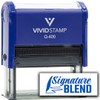 All Quality Signature Blend Self-Inking Rubber Stamp | Handcrafted Products