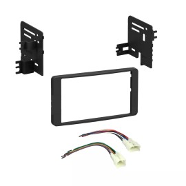 225  Double DIN Car Radio Dash Kit and Harness for 2003-07 Toyota Tundra and Sequoia