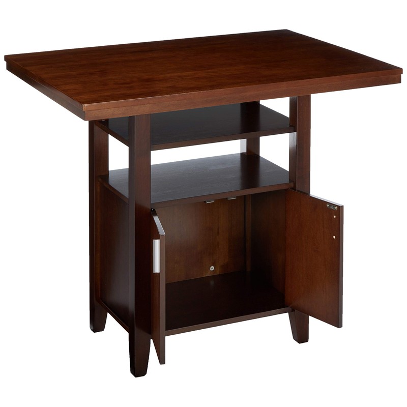 Winsome Albany High Dining Table, Walnut