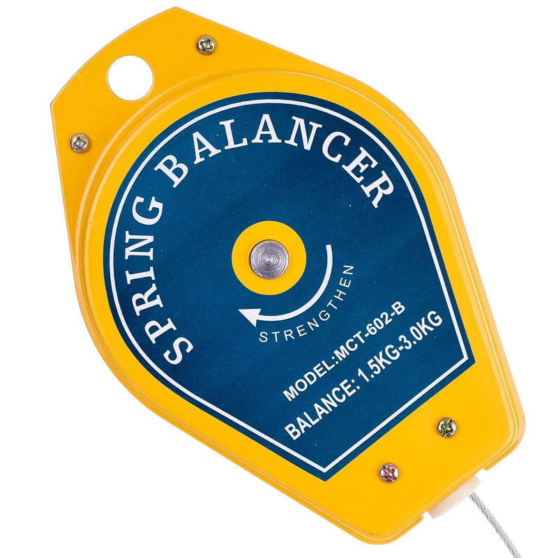 Suspension Cable 1.5 - 3.0 kg Load Bearing Retractable Spring