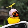 wonuu - Adornos de goma para coche, diseño de pato