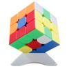Oostifun 3x3 Multicolour 3D Rotating Cube 3x3x3 Speed Magic Puzzle