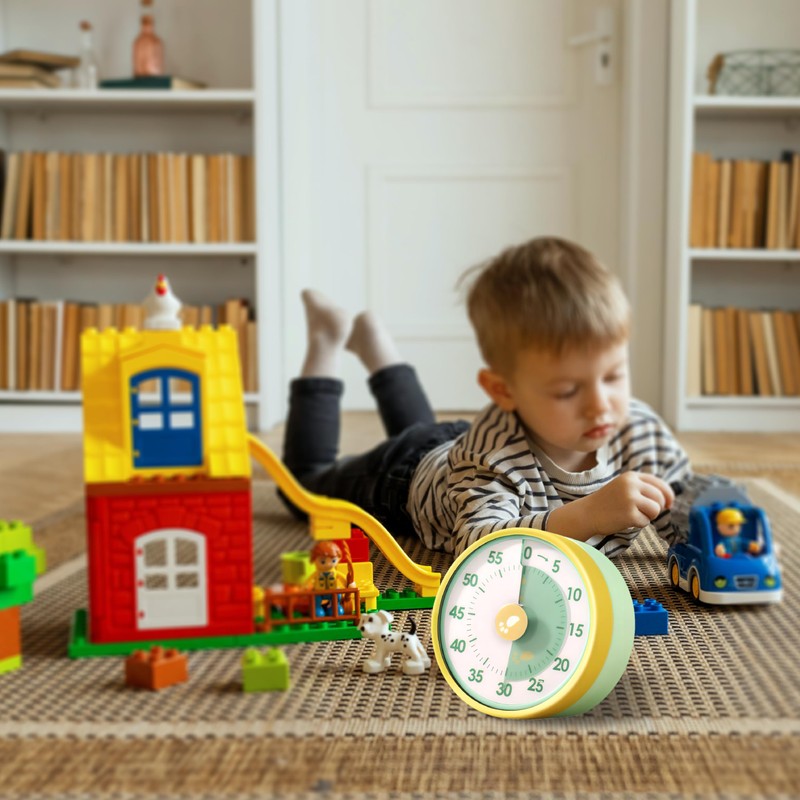 Timer for Children - 60-Minute Countdown Timer Visual with Magnetic