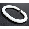 FAPBADRI - Anillos para cortina de ducha, material de plástico,