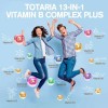 Totaria 13-in-1 Vitamin B Complex Pluswith Vitamin B1, B2b3