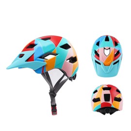 Kid Cycling Helmet Comfortable Breathable Electric Safety Bike Helmets for Boys Girls Colorful