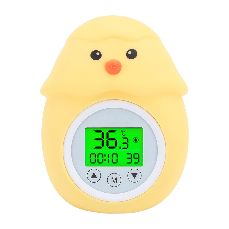 Cartoon Baby Water Thermometer Waterproof Multipurpose Portable Baby Bath Thermometer