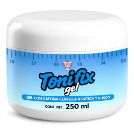 Gel Reductor Tonificante Con Cafeína, Centella Y Rusco 250ml Mentol