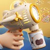 Kids Bubble Maker Electric Powerful Automatic Sound Light Handheld Bubble