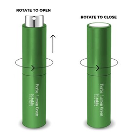 Herba Lemon Perfume for Women by H. Anklis, Eau De Parfum GREEN, Floral Bouquet, 9ml Premium Women's Fragrances, Long-Lasting Perfumes for Women, Pocket-Size Luxury Scent for Work, Travel, Date Night