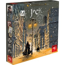 Hurrican Mr. Jack: New York, Master a Higher Level in New York, Expert Version of the Classic Mr. Jack London, 2 Player Game, For Ages 14 and up