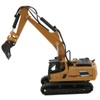 Backhoe Loader Heavy Duty Wheeled Excavator Durable 1: 60 Scale