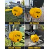 NUOVEPE Heavy Duty Anti Theft Trailer Lock, Universal Fit 1-7/8",