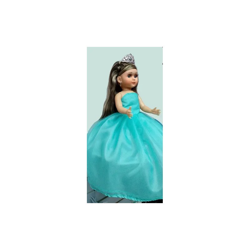 Muñeca Quinceañera Xv 15 Lacio Verde Menta