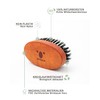 QUOALA® Beard Brush for Real Men - Made from FSC