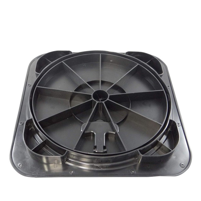 Nilson Direct Ice Fish House Hole Cover Snap Tight Square