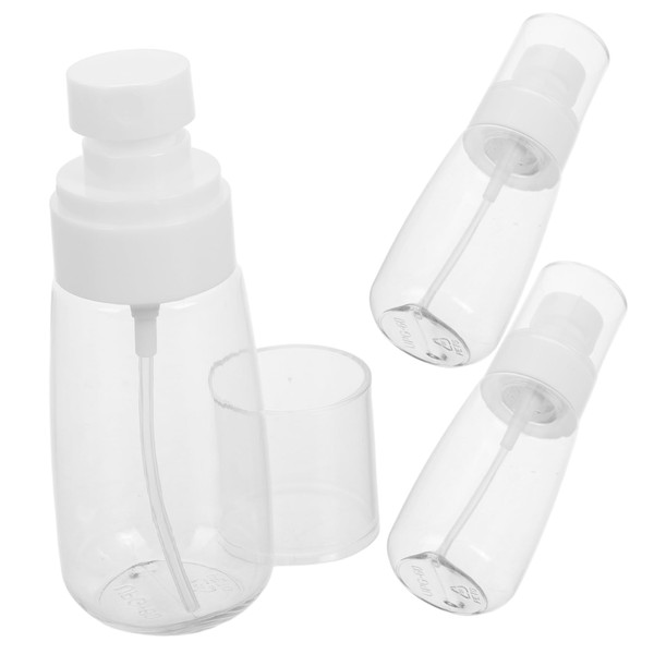 PACKOVE 3Pcs Fine Mist Refillable Spray Bottle for Travel Empty