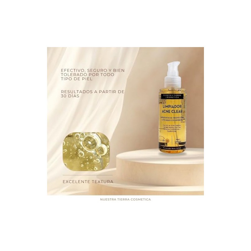 Acne Clear Limpiador con Ac. Salicilico 2% 150ml