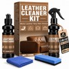 Nozerix Leather Cleaner and Conditioner, Leather Cleaning Kit, Leather Conditioner,