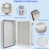 YETLEBOX Waterproof Outdoor Electrical Junction Box Weatherproof IP67 ABS Plastic