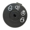 SPORTARC Lawnmower Ignition Switch, Ignition Key Switch with Key for