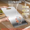 3 PCS 304 Stainless Steel Cutting Board For Kitchen, Meat