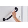 9-Inch Grab Bar for Hotel/Motel/Home Shower Safety, Solid Brass, Oil