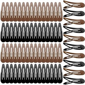 80 Pinzas de Pelo de 2.7 Pulgadas de Tamaño Grande Pasador de Pelo a Presión Grandes Clips de Cabello de Metal para Mujer Hebilla de Cabello Antidesli