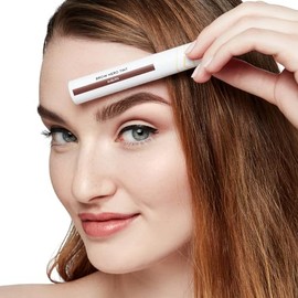 Arches & Halos Brow Hero Tint Kit - Auburn - Semi-Permanent Tinting Kit for Perfectly Natural, Shaded Brows - Includes Clear Gel, Tint and Brow Shaper Brush - Temporary, 72-Hour Pigment - 3 pc