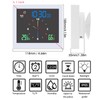 Bathroom Digital Clock Waterproof Temperature & Humidity Meter Thermometer Hygrometer