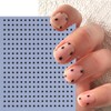 6 Sheets Star Nail Stickers 3D Self-Adhesive Glitters Starlight Nail