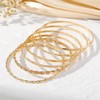 Gold Bracelets for Women Gold Cuff Bracelets Stack Gold Bangles